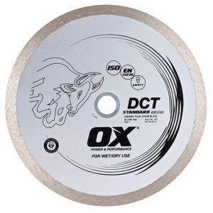Image for OX Standard DCT Continuous Rim Diamond Blade - Ceramics