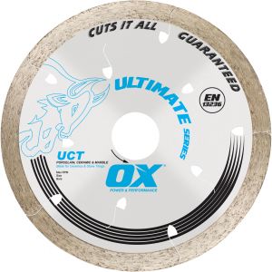 Image for OX Ultimate UCT Continuous Rim Diamond Blade - All Tiles