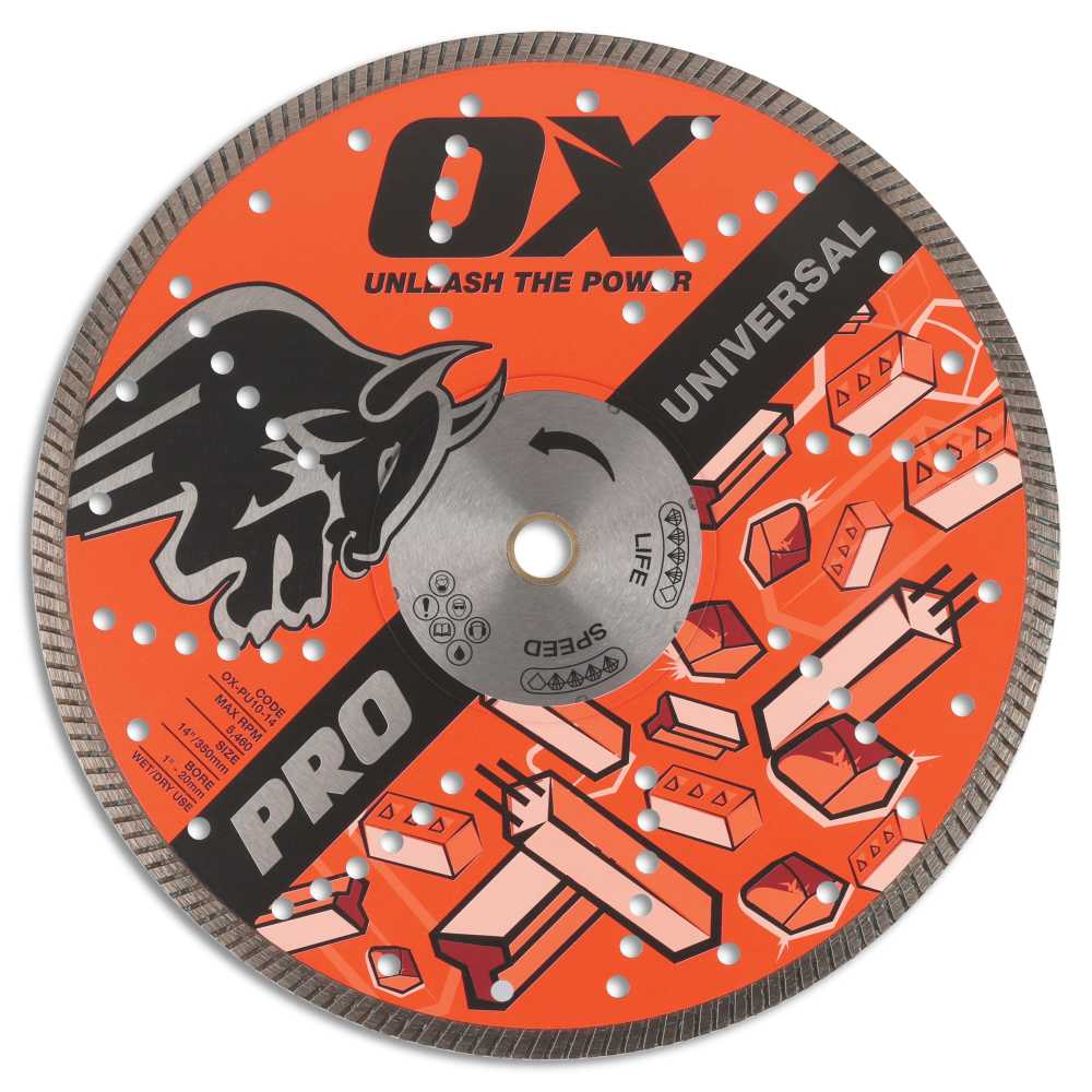 MAO　0714 OX Tools Pro Universal Diamond Blade | Diameter: 7