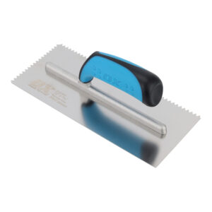 Pro SST V-Notch Trowel - OX Grip | Size: 11" x 4.75" / 280mm x 120mm |V-Notch: 1/4" x 3/16 / 6mm x 4.5mm