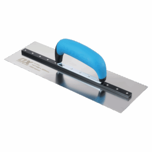 Pro SST Square Cement Finishing Trowel - OX Grip | 4.75" x 14" / 120mm x 356mm