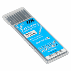 Pro Tuff Carbon Pencil Leads - Graphite Lead | 10-Pack