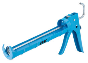 10-Ounce Half Barrel Caulk Gun  | 10:1 Thrust Ratio