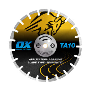 OX Premium Turbo Segmented Blade 350mm - Abrasive