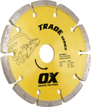 Trade Tuck Pointing Diamond Blade | Diameter: 5" / 127mm | Bore: 7/8'' - 5/8'' / 22mm - 15mm