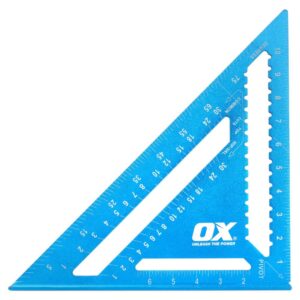 OX Pro Aluminium Rafter Square Imperial |12"