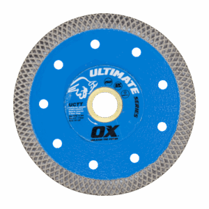 Ultimate Porcelain Fine Turbo Diamond Blade | Diameter: 4.5" / 114mm | Bore: 7/8" - 5/8" / 22mm - 15mm