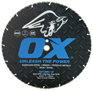 Ultimate Metal Cutting Vacuum Brazed Diamond Blade | 14" / 356mm