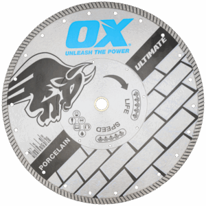 Ultimate Porcelain Tile Diamond Blade | Diameter: 14" / 356mm | Bore: 1" - 20mm
